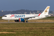 JetSMART Airbus A320-271N (D-AUBU) at  Hamburg - Finkenwerder, Germany