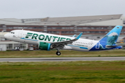 Frontier Airlines Airbus A320-251N (D-AUBV) at  Hamburg - Finkenwerder, Germany