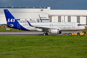 SAS Connect Airbus A320-251N (D-AUBV) at  Hamburg - Finkenwerder, Germany