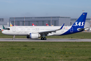 SAS Connect Airbus A320-251N (D-AUBV) at  Hamburg - Finkenwerder, Germany