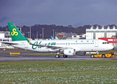 Spring Airlines Airbus A320-214 (D-AUBV) at  Hamburg - Finkenwerder, Germany