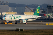 Spring Airlines Airbus A320-251N (D-AUBV) at  Hamburg - Finkenwerder, Germany