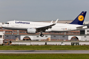 Lufthansa Airbus A320-271N (D-AUBW) at  Hamburg - Finkenwerder, Germany