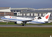 Air China Airbus A320-214 (D-AUBX) at  Hamburg - Finkenwerder, Germany