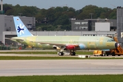 Interjet Airbus A320-214 (D-AUBX) at  Hamburg - Finkenwerder, Germany