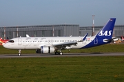 SAS Connect Airbus A320-251N (D-AUBX) at  Hamburg - Finkenwerder, Germany