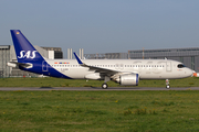 SAS Connect Airbus A320-251N (D-AUBX) at  Hamburg - Finkenwerder, Germany