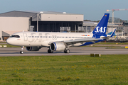 SAS Connect Airbus A320-251N (D-AUBX) at  Hamburg - Finkenwerder, Germany