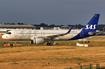 SAS - Scandinavian Airlines Airbus A320-251N (D-AUBY) at  Hamburg - Finkenwerder, Germany