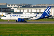 Aegean Airlines Airbus A320-271N (D-AUBZ) at  Hamburg - Finkenwerder, Germany