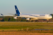 Universal Sky Carrier (USC) Airbus A340-313E (D-AUSC) at  Berlin Brandenburg, Germany