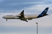 Universal Sky Carrier (USC) Airbus A340-313E (D-AUSC) at  Berlin Brandenburg, Germany