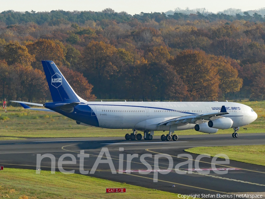Universal Sky Carrier (USC) Airbus A340-313E (D-AUSC) | Photo 600580