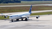 Universal Sky Carrier (USC) Airbus A340-313E (D-AUSC) at  Cologne/Bonn, Germany
