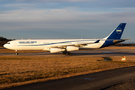 Universal Sky Carrier (USC) Airbus A340-313E (D-AUSC) at  Frankfurt - Hahn, Germany