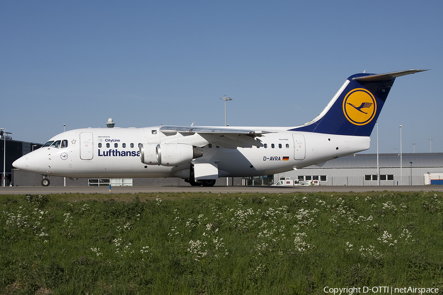 Lufthansa Regional (CityLine) BAe Systems BAe-146-RJ85 (D-AVRA) | Photo 358504