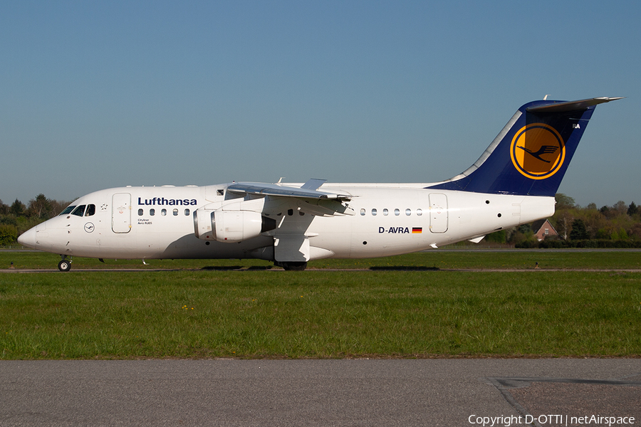 Lufthansa Regional (CityLine) BAe Systems BAe-146-RJ85 (D-AVRA) | Photo 300897