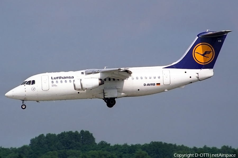 Lufthansa Regional (CityLine) BAe Systems BAe-146-RJ85 (D-AVRB) | Photo 260502