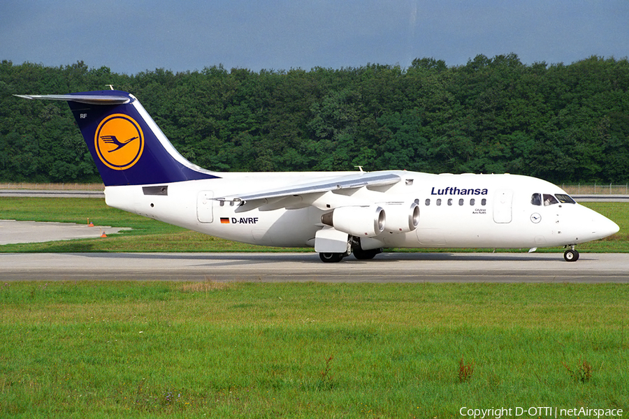 Lufthansa Regional (CityLine) BAe Systems BAe-146-RJ85 (D-AVRF) | Photo 155761