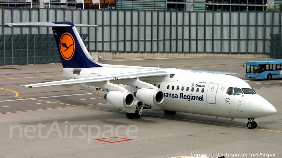 Lufthansa Regional (CityLine) BAe Systems BAe-146-RJ85 (D-AVRJ) | Photo 171584