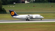 Lufthansa Regional (CityLine) BAe Systems BAe-146-RJ85 (D-AVRJ) at  Munich, Germany