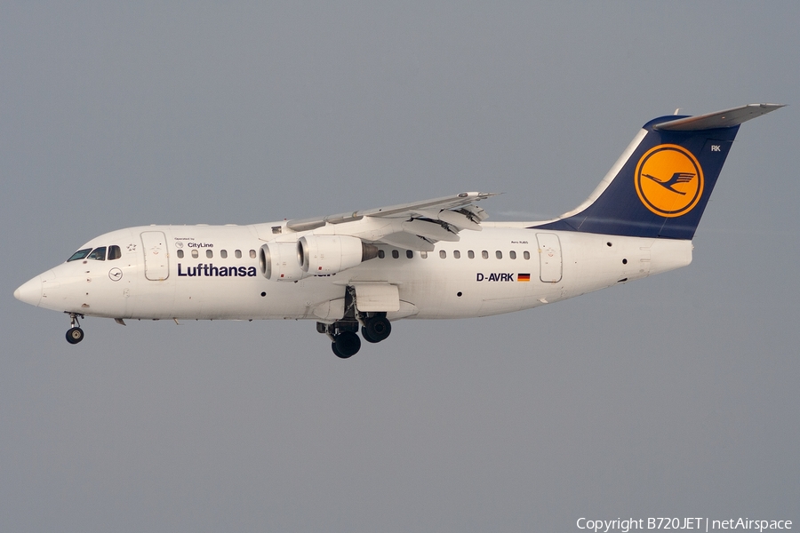 Lufthansa Regional (CityLine) BAe Systems BAe-146-RJ85 (D-AVRK) | Photo 612440