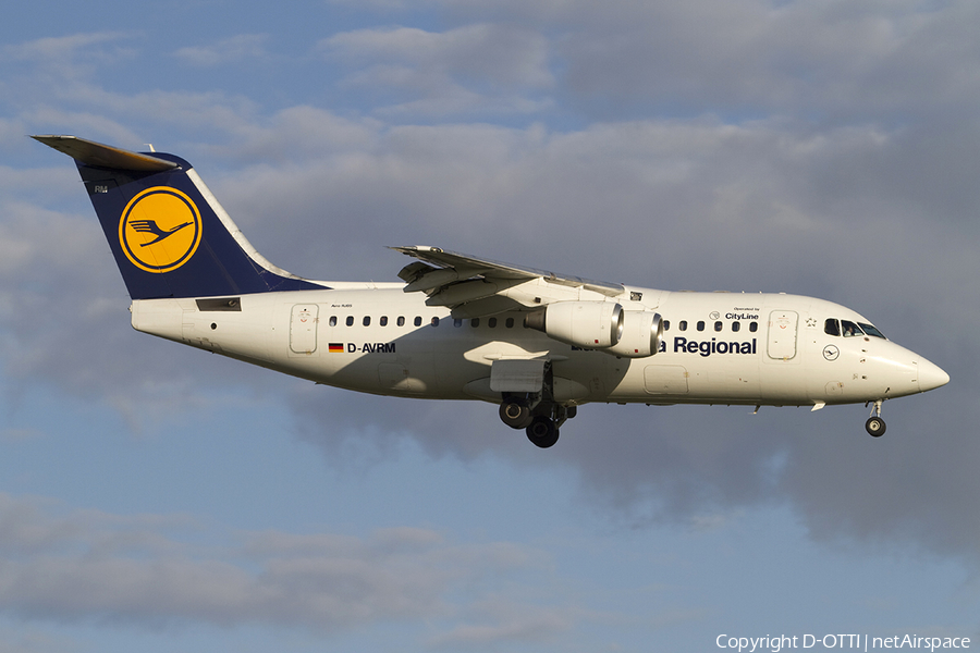Lufthansa Regional (CityLine) BAe Systems BAe-146-RJ85 (D-AVRM) | Photo 298370