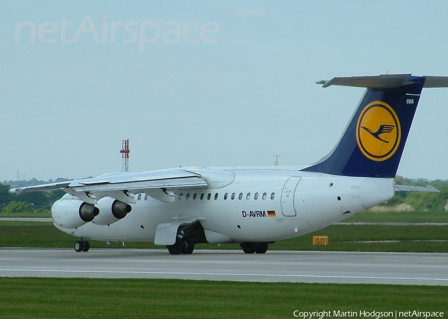 Lufthansa Regional (CityLine) BAe Systems BAe-146-RJ85 (D-AVRM) | Photo 6398