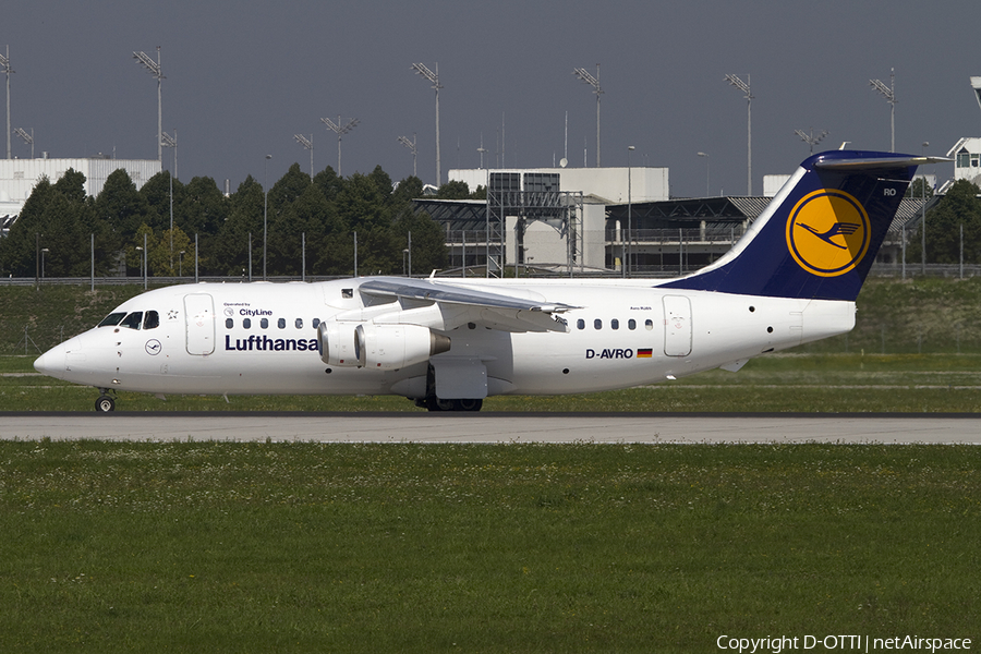 Lufthansa Regional (CityLine) BAe Systems BAe-146-RJ85 (D-AVRO) | Photo 311778