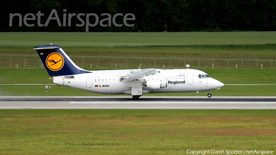 Lufthansa Regional (CityLine) BAe Systems BAe-146-RJ85 (D-AVRQ) | Photo 171591