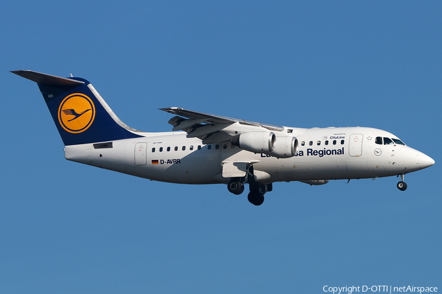 Lufthansa Regional (CityLine) BAe Systems BAe-146-RJ85 (D-AVRR) | Photo 197508