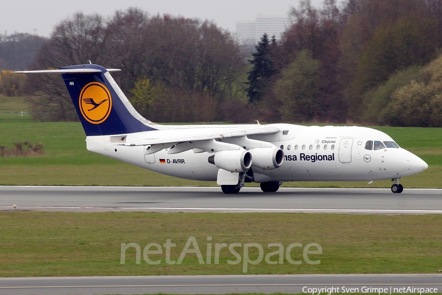 Lufthansa Regional (CityLine) BAe Systems BAe-146-RJ85 (D-AVRR) | Photo 46016
