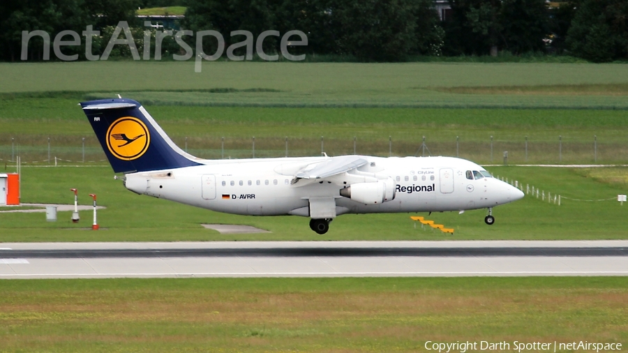 Lufthansa Regional (CityLine) BAe Systems BAe-146-RJ85 (D-AVRR) | Photo 171603