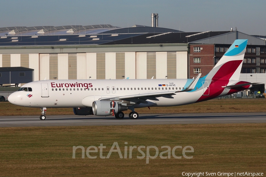 Eurowings Europe Airbus A320-214 (D-AVVC) | Photo 132691