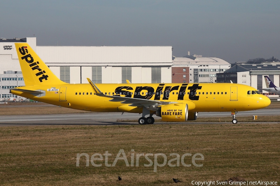 Spirit Airlines Airbus A320-271N (D-AVVC) | Photo 314300