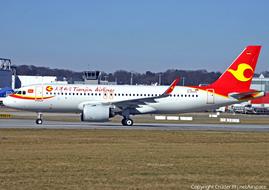 Tianjin Airlines Airbus A320-271N (D-AVVC) | Photo 269063
