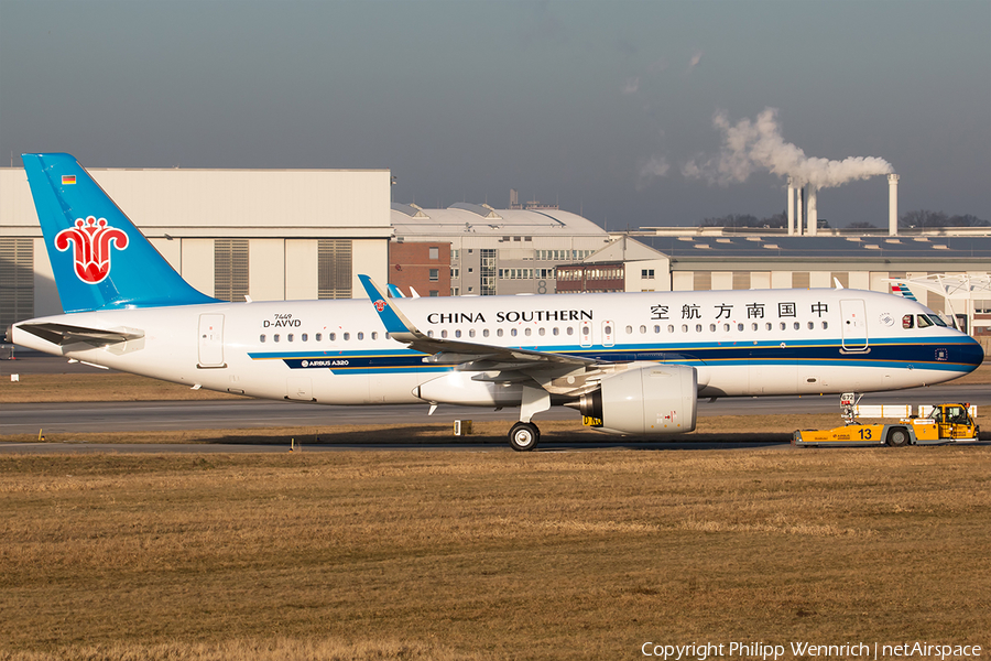 China Southern Airlines Airbus A320-271N (D-AVVD) | Photo 142291