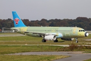China Southern Airlines Airbus A321-232 (D-AVVD) at  Hamburg - Finkenwerder, Germany