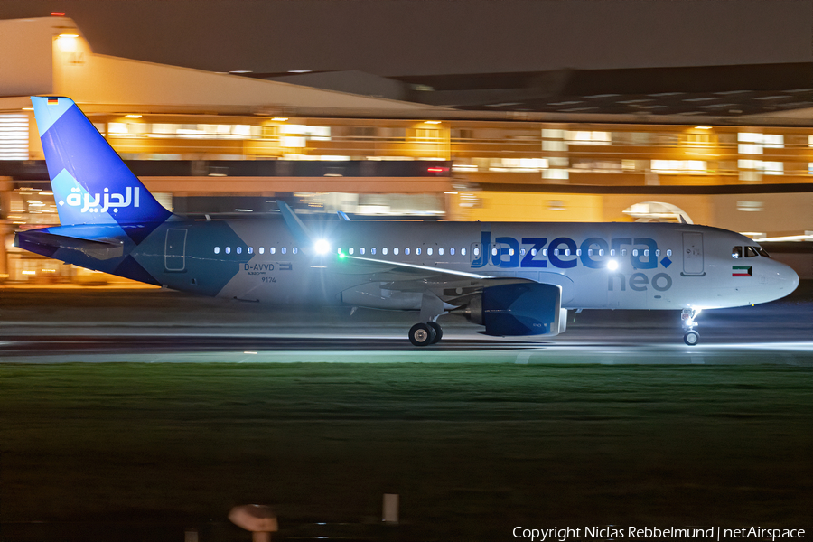 Jazeera Airways Airbus A320-251N (D-AVVD) | Photo 362511