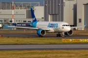 Jazeera Airways Airbus A320-251N (D-AVVD) at  Hamburg - Finkenwerder, Germany