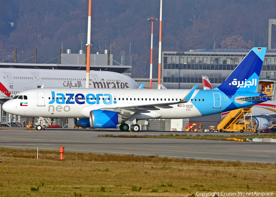 Jazeera Airways Airbus A320-251N (D-AVVD) | Photo 383210