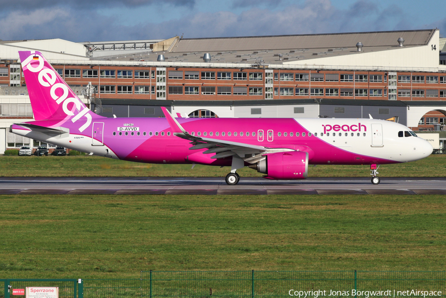 Peach Airbus A320-251N (D-AVVD) | Photo 559131