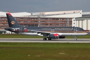 Royal Jordanian Airbus A320-232 (D-AVVE) at  Hamburg - Finkenwerder, Germany