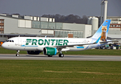 Frontier Airlines Airbus A320-251N (D-AVVF) at  Hamburg - Finkenwerder, Germany