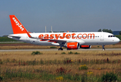 easyJet Airbus A320-214 (D-AVVF) at  Hamburg - Finkenwerder, Germany