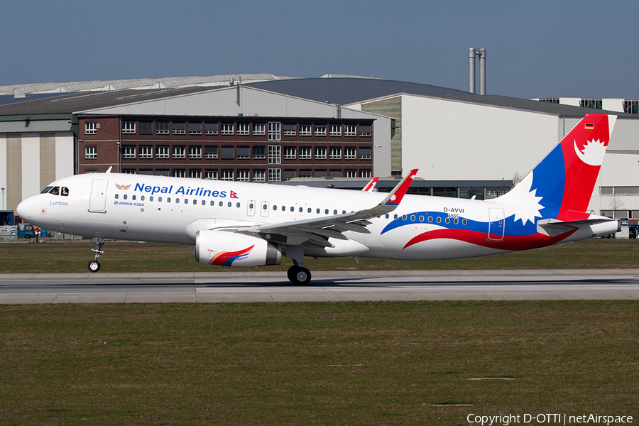 Nepal Airlines Airbus A320-233 (D-AVVI) | Photo 489288