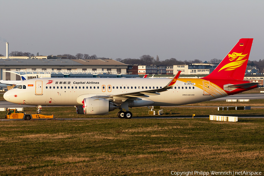 Capital Airlines Airbus A320-251N (D-AVVJ) | Photo 378699