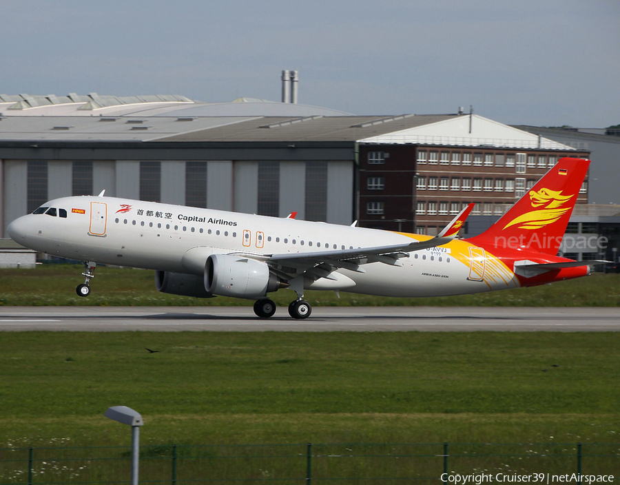 Capital Airlines Airbus A320-251N (D-AVVJ) | Photo 468553