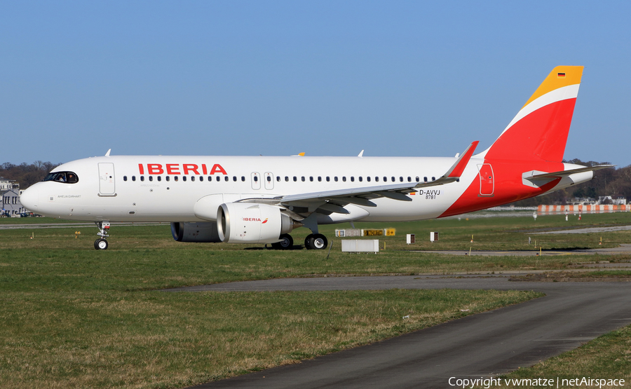 Iberia Airbus A320-251N (D-AVVJ) | Photo 309064