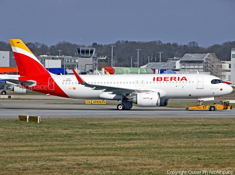 Iberia Airbus A320-251N (D-AVVJ) | Photo 335401